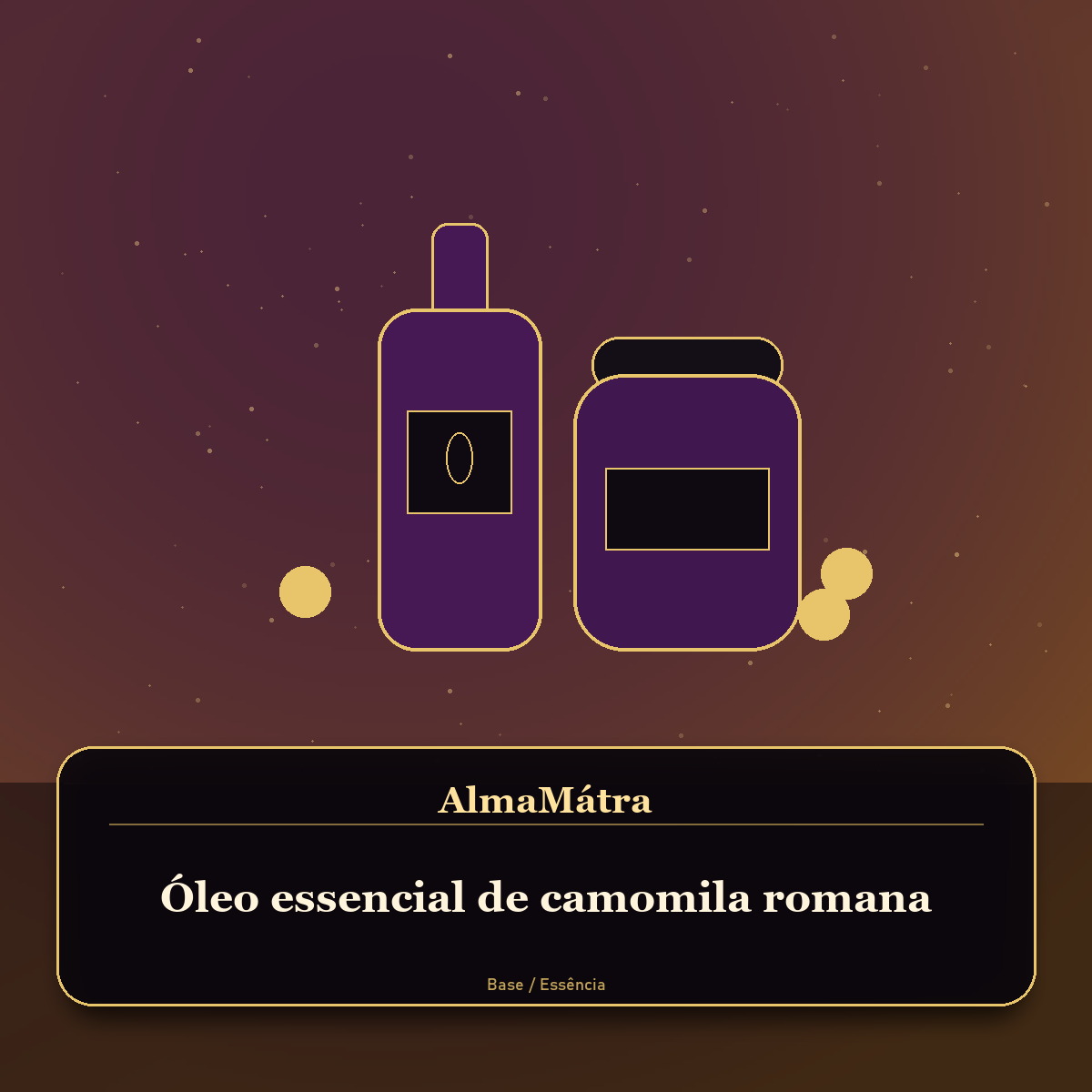 Óleo essencial de camomila romana