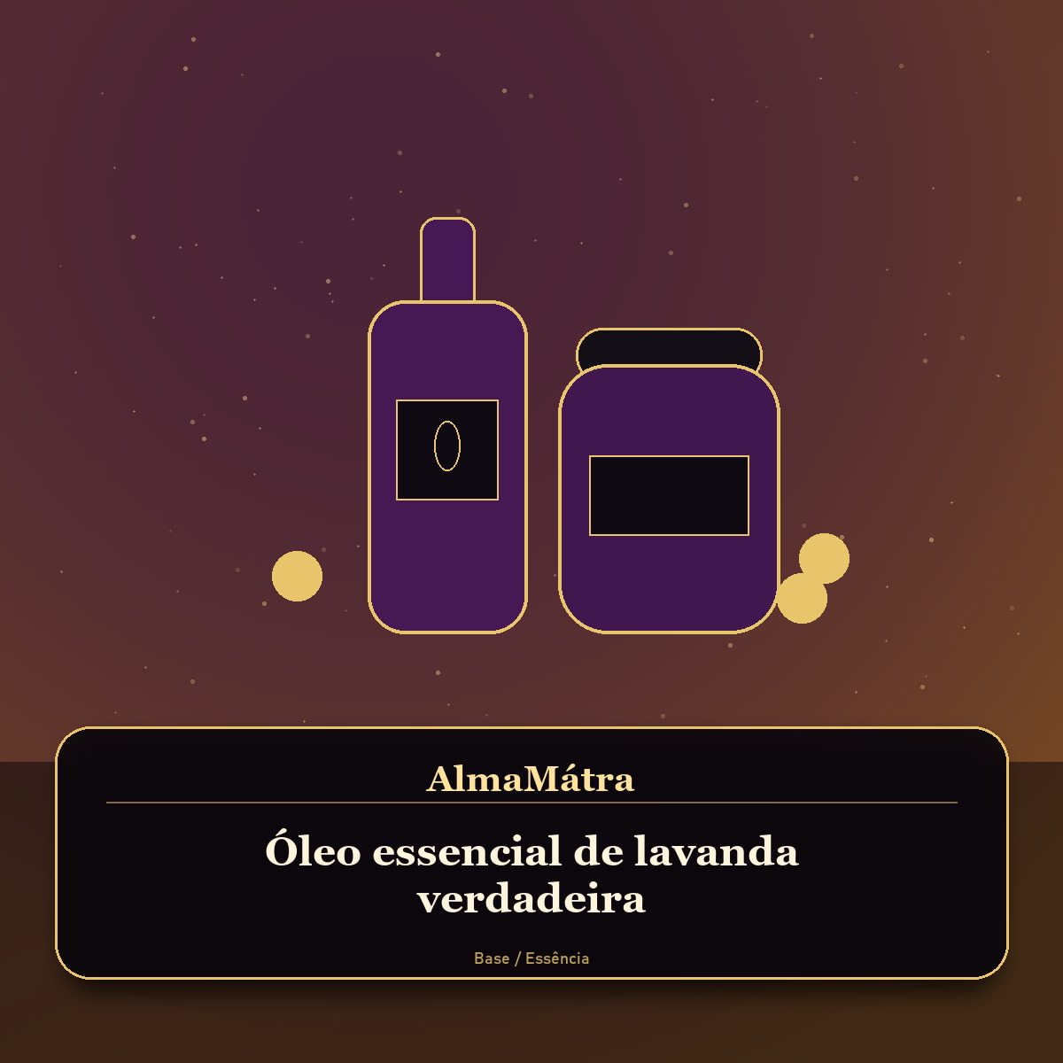 Óleo essencial de lavanda verdadeira