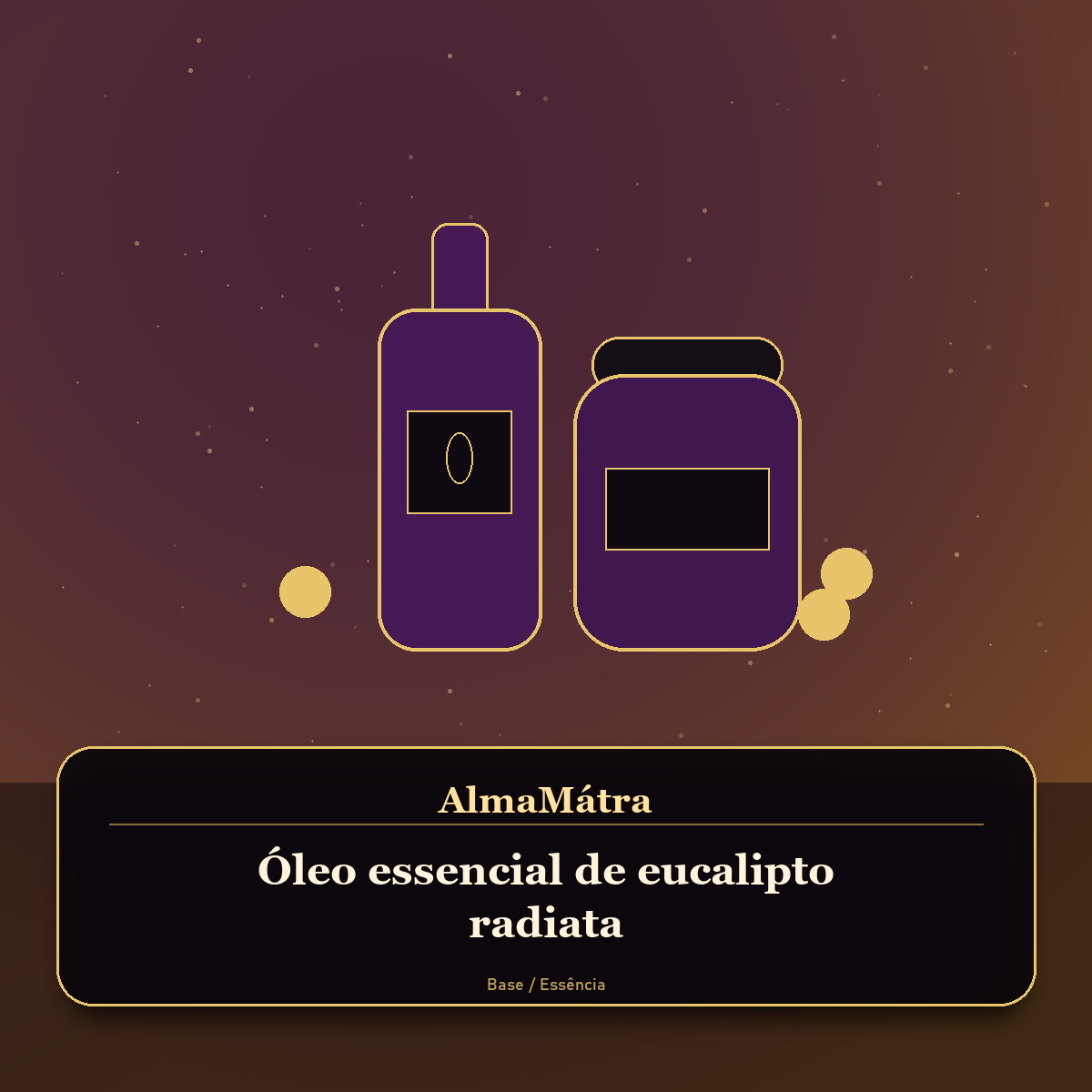 Óleo essencial de eucalipto radiata