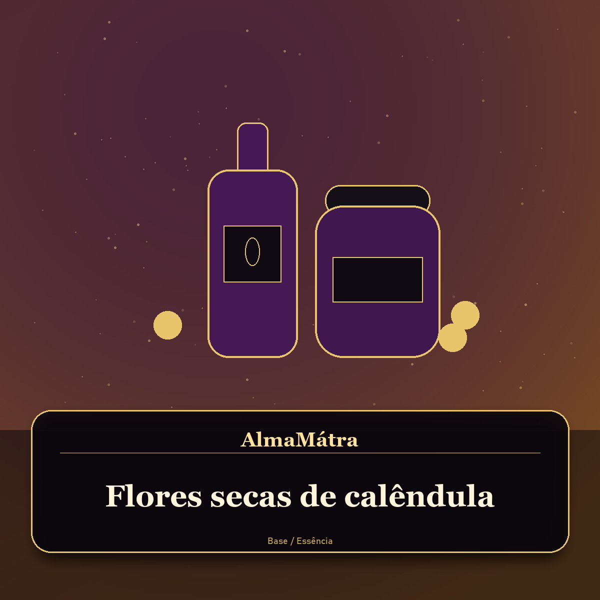 Flores secas de calêndula