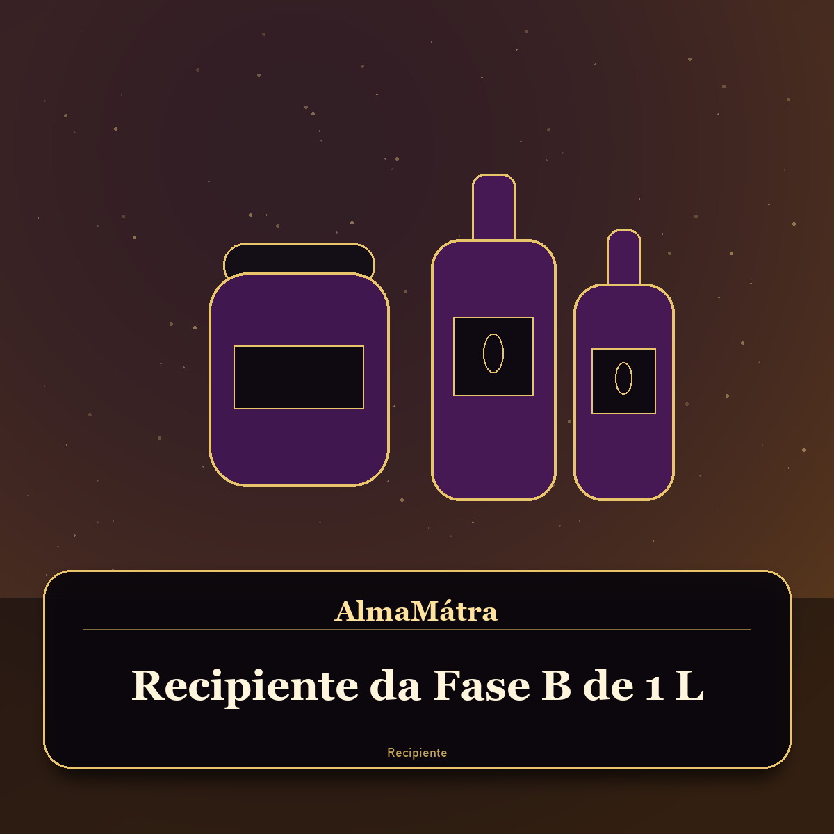Recipiente da Fase B de 1 L